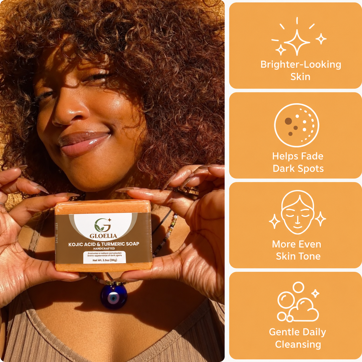 KOJIC ACID & TURMERIC SOAP